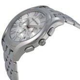 Emporio Armani Men’s Chronograph Stainless Steel Silver Dial 45mm Watch AR1702